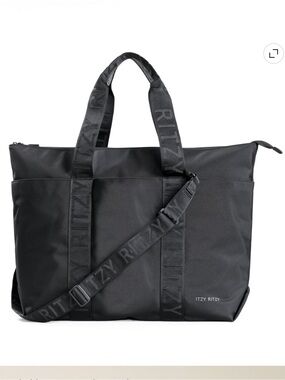 Itzy Ritzy Belong All-in-Tote Weekender Diaper Bag in Black NWT